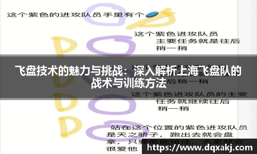 飞盘技术的魅力与挑战：深入解析上海飞盘队的战术与训练方法