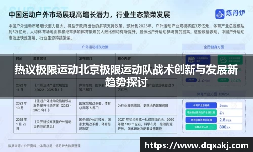 热议极限运动北京极限运动队战术创新与发展新趋势探讨